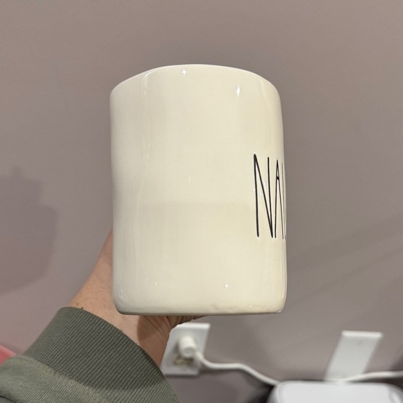 Rae Dunn Naughty Mug in Cream - Picture 6 of 6